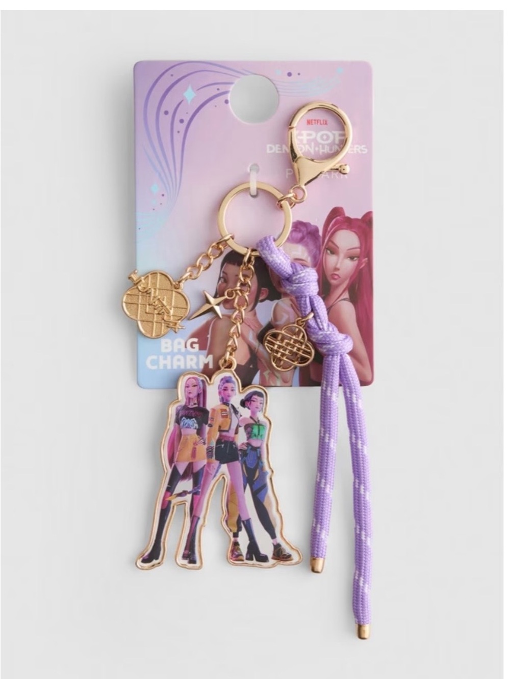 K-pop demon hunters bag charm new